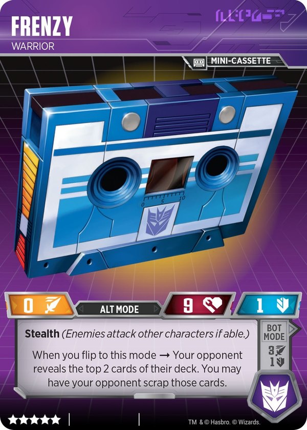 SDCC 2019   Transformers TCG Blaster Vs Soundwave Card Art Plus Retail Version And Omnibots Pack Announced  (4 of 33)